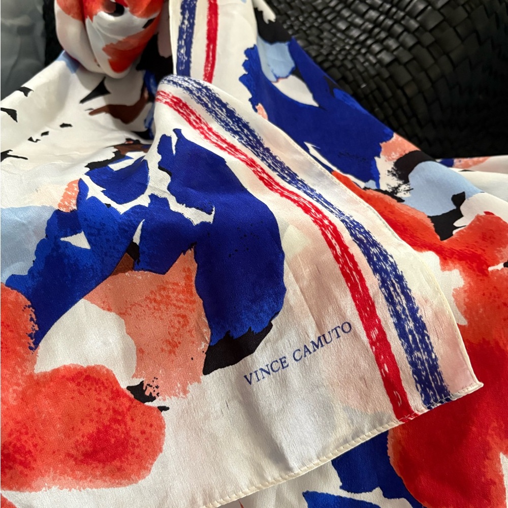 Vince Camuto Abstract Print Scarf